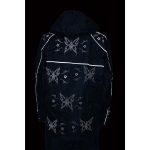 NexGen SH2342 Women’s Black Water Resistant Rain Suit with Reflective Butterflies - Image 9