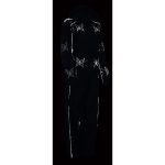 NexGen SH2342 Women’s Black Water Resistant Rain Suit with Reflective Butterflies - Image 8