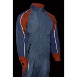 Milwaukee Leather SH2346SGO Men’s Gray and Orange Water Resistant Rain Suit with Reflective Piping - Image 13