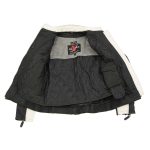Milwaukee Leather SH2366 Women’s’Reflective Tribal’ Black and Cream Armored Motorcycle Textile Jacket - Image 4