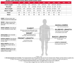 NexGen SH2384 Women’s Cosmic Mesh and Textile Combo Jacket - Image 3