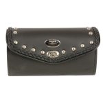 Milwaukee Performance SH49903 Black PVC Large Braid and Studded Windshield Bag with Turn Clasp - Image 3