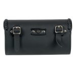 Milwaukee Performance SH49904 Black PVC Large Braid and Studded Windshield Bag with Turn Clasp - Image 3