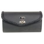 Milwaukee Performance SH49904 Black PVC Large Braid and Studded Windshield Bag with Turn Clasp - Image 2