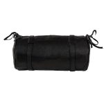 Milwaukee Leather SH502BAG Black Extra Large Soft Leather Double Buckle Tool Pouch - Image 4