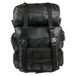 Milwaukee Leather SH537 Large Black Motorcycle Large Leather Deluxe Sissy Bar Pack Bag - Image 3