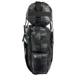 Milwaukee Leather SH537 Large Black Motorcycle Large Leather Deluxe Sissy Bar Pack Bag - Image 5