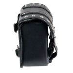 Milwaukee Leather SH546 Small Black PVC Studded Motorcycle Sissy Bar Bag - Image 5