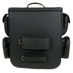 Milwaukee Leather SH584 Large Black PVC Motorcycle Sissy Bar Bag with 5 Bonus Pockets - Image 4