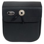 Milwaukee Leather SH59002 Small Black PVC Sissy Bar Motorcycle Bag - Image 4