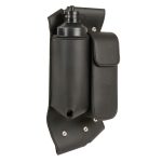 Milwaukee Leather SH591RT Black LRight Side Crash Bar Bag with Water Bottle Holder