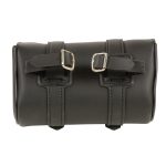 Milwaukee Leather SH616S Black Medium Studded PVC Motorcycle Tool Bag with Key Locks - Image 3