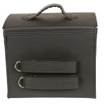 Milwaukee Leather SH618 Medium Black PVC Sissy Bar Motorcycle Bag - Image 4