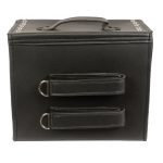 Milwaukee Leather SH618S Medium Black Studded PVC Sissy Bar Carry Motorcycle Bag - Image 4