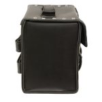 Milwaukee Leather SH618S Medium Black Studded PVC Sissy Bar Carry Motorcycle Bag - Image 3