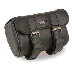 Milwaukee Leather SH62501 Black Small PVC Curved Flap Motorcycle Tool Bag - Image 4