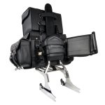 Milwaukee Leather SH650 Large Black PVC 4-Piece Studded Motorcycle Touring Pack with Barrel Bag - Image 6