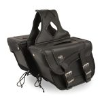 Milwaukee Performance SH663ZB Black PVC Medium Braided Zip-Off Throw Over Saddlebags - Image 3