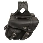 Milwaukee Performance SH66501ZB Black Medium Braided Zip Off PVC Throw Over Saddlebags - Image 11