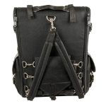 Milwaukee Performance SH673 X-Large Black Textile 2-Piece Studded Motorcycle Touring Pack - Image 3