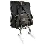 Milwaukee Performance SH673 X-Large Black Textile 2-Piece Studded Motorcycle Touring Pack - Image 2