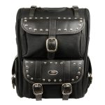 Milwaukee Performance SH673 X-Large Black Textile 2-Piece Studded Motorcycle Touring Pack - Image 4