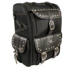 Milwaukee Performance SH673 X-Large Black Textile 2-Piece Studded Motorcycle Touring Pack - Image 8