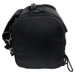 Milwaukee Performance SH684 Medium Black Textile Motorcycle Sissy Bar Bag with Reflective Piping - Image 9