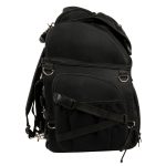 Milwaukee Leather SH689 Large Black Textile Waterproof Touring Motorcycle Sissy Bar Bag - Image 7
