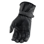 Milwaukee Leather SH736 Men’s Black Textile Gauntlet Winter Gloves - Image 6