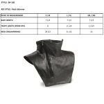 Milwaukee Leather SH165 Black Unisex Premium Leather Neck Warmer - Image 3