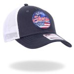 Hot Leathers SPA4278 Navy Blue with White 2022 GSSI 22 Circle Logo Hat - Image 3