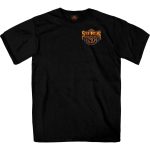 2022 Sturgis Motorcycle Rally SPB1005 Crazy Buffalo Men’s Black T-Shirt