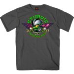 Hot Leathers SPB1079 Men’s Charcoal Sturgis 2023 Bobber Monster Short Sleeve T-Shirt - Image 3