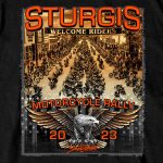 Hot Leathers SPB1082 Men’s Black Sturgis 2023 Main Street T-Shirt - Image 4