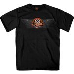 Hot Leathers SPB1090 Men’s Black 2023 Sturgis Rally Logo Double Sided T-Shirt - Image 3