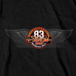 Hot Leathers SPB1090 Men’s Black 2023 Sturgis Rally Logo Double Sided T-Shirt - Image 4