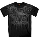 Hot Leathers SPB1099 Men’s Black 2023 Sturgis Upwing Jumbo Short Sleeve T-Shirt - Image 3