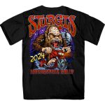 2024 Sturgis Men’s Bigfoot Black Motorcycle Rally T-Shirt SPB1111 - Image 2