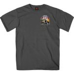2024 Sturgis Men’s Rushmore Charcoal Motorcycle Rally T-Shirt SPB1132