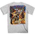 2025 Sturgis Motorcycle Rally #1 Ghost Rider Ash Men’s T-Shirt - Image 2