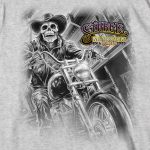 2025 Sturgis Motorcycle Rally #1 Ghost Rider Ash Men’s T-Shirt - Image 4