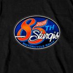 2025 Sturgis Motorcycle Rally Rally Logo Black Men’s T-Shirt - Image 4