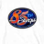 2025 Sturgis Motorcycle Rally Rally Logo White Men’s T-Shirt - Image 4