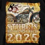 2025 Sturgis Motorcycle Rally Drafting SS Black T-shirt SPB1173 - Image 5