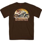 2025 Sturgis Motorcycle Rally Drafting Chocolate SS T-Shirt SPB1174 - Image 2