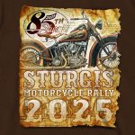 2025 Sturgis Motorcycle Rally Drafting Chocolate SS T-Shirt SPB1174 - Image 5