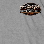 2025 Sturgis Motorcycle Rally Attractions Men’s Heather Gray T-Shirt - Image 4