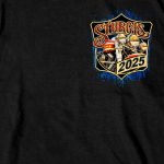 2025 Sturgis Motorcycle Rally Rushmore Black Men’s T-Shirt - Image 4