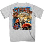 2025 Sturgis Motorcycle Rally Rushmore Ash Men’s T-Shirt - Image 2